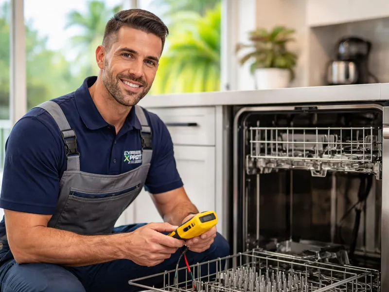 Dishwasher Repair in South Florida by Express Xpert